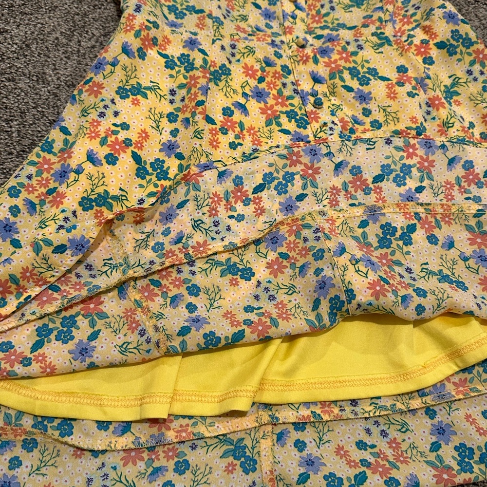 Sienna Sky Floral Yellow Dress - Picture 13 of 13